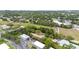 Scenic aerial view showcasing lush greenery and a mix of residential buildings in a vibrant neighborhood setting at 2174 62Nd N St, Clearwater, FL 33760
