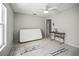 Bedroom with a bed frame, window, and desk at 2174 62Nd N St, Clearwater, FL 33760