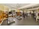 Community gym provides residents with treadmills and various exercise machines for a convenient workout space at 4221 W Spruce St # 2104, Tampa, FL 33607