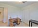 Office featuring neutral walls, closet, and office furniture at 513 Fairhope Dr, Apollo Beach, FL 33572