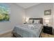Comfortable bedroom with a serene atmosphere, featuring a plush bed and soft natural light at 5229 Chaney Ter, Port Charlotte, FL 33981