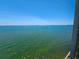 Expansive water view from a high-rise, with clear blue waters stretching to the horizon at 6020 Shore S Blvd # 1008, Gulfport, FL 33707