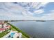 Expansive water views from the condo unit at 6322 Palma Del Mar S Blvd # 1107, St Petersburg, FL 33715