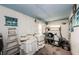 Unfinished basement with potential for storage or customization at 801 Oakmont Ave, Sun City Center, FL 33573