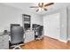 Spacious office with dual desks and hardwood floors at 8263 132Nd St, Seminole, FL 33776