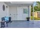 Covered patio at 10664 Starkey Rd, Seminole, FL 33777