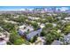 Beautiful aerial view of 211 W. Horatio showcasing the neighborhood and proximity to downtown Tampa at 1211 W Horatio St # A, Tampa, FL 33606