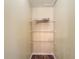 Walk-in closet with built in wire shelving, perfect for storage at 1211 W Horatio St # A, Tampa, FL 33606