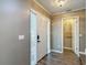 Inviting foyer with wood-look floors and ample natural light, creating a warm welcome at 1211 W Horatio St # A, Tampa, FL 33606