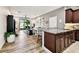 Open-concept living area with access to the backyard, showcasing modern finishes at 1962 Marlington Way, Clearwater, FL 33763
