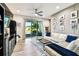 Bright living room with water views and comfortable seating, perfect for relaxation at 1962 Marlington Way, Clearwater, FL 33763
