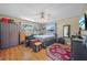 Cozy bedroom with two windows and a ceiling fan, creating a relaxing and comfortable space at 2426 17Th N Ave, St Petersburg, FL 33713