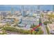 Aerial view showing the community's ideal location close to the ocean and the city at 350 2Nd N St # 1, St Petersburg, FL 33701