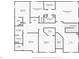 Detailed floor plan showcasing the layout of the home's second floor at 4496 Tatum Loop, Odessa, FL 33556
