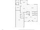 Detailed floor plan showcasing the layout of the home's first floor at 4496 Tatum Loop, Odessa, FL 33556