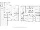 Detailed floor plan showcasing the layout of the home's first and second floors at 4496 Tatum Loop, Odessa, FL 33556