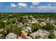 Desirable neighborhood with tree-lined streets and charming homes under a blue sky with scattered clouds, offering serene living at 457 8Th N Ave, St Petersburg, FL 33701