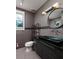 Bathroom featuring modern vessel sink and tiled walls at 457 8Th N Ave, St Petersburg, FL 33701