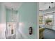 Hallway with soothing colors and access to additional rooms at 457 8Th N Ave, St Petersburg, FL 33701