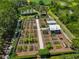 Aerial view of Community garden offering plots for growing plants and vegetables at 4830 Grand Banks Dr, Wimauma, FL 33598