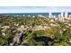 Cityscape view with the park in the foreground and Downtown St. Pete and Tampa Bay in the background at 634 6Th N St, St Petersburg, FL 33701