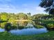 Beautiful park pond with reflections of trees and sky, creating a serene natural setting at 634 6Th N St, St Petersburg, FL 33701