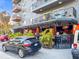 Outdoor restaurant patio with lush plants, offering a vibrant atmosphere at 634 6Th N St, St Petersburg, FL 33701