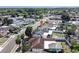 Aerial view of a residential area showing this home in the surrounding neighborhood at 7131 Vista Way, Port Richey, FL 34668