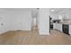 Bright, open-concept living space with modern tile flooring and neutral walls at 9810 N 53Rd St, Temple Terrace, FL 33617