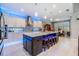 Large kitchen features an expansive island with seating, perfect for entertaining and Gathering gatherings at 10313 Scarlet Chase Dr, Riverview, FL 33569