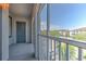 Balcony with screened windows and view of community at 13025 Sanctuary Cove Dr # 301, Temple Terrace, FL 33637