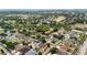 An aerial shot of a neighborhood displaying various houses and green spaces, highlighting community living at 14027 Bensbrook Dr, Spring Hill, FL 34609