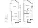 Detailed floor plan of the property showcasing the layout of the living spaces, bedrooms, and bathrooms at 1500 Sunset Rd # C10, Tarpon Springs, FL 34689