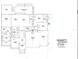 Detailed floor plan showcasing the layout of this spacious home, including bedrooms, kitchen, and garage at 17282 Carroway Ln, Punta Gorda, FL 33955