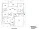 Detailed floor plan layout showcasing bedrooms, kitchen, living room, lanai, garage and total square footage at 24260 Vincent Ave, Punta Gorda, FL 33955