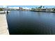 Picture of canal shows waterfront view at 3654 Corsair Ct, New Port Richey, FL 34652