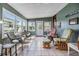 Inviting room with tile floors, comfortable seating, and large windows offering plenty of natural light and outdoor views at 36750 Beth Ave, Zephyrhills, FL 33542