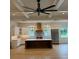 Spacious kitchen featuring custom cabinets, large island, and stainless steel appliances at 4311 W Sevilla St, Tampa, FL 33629