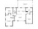 Detailed floorplan shows layout of the home, including bedrooms, living area, kitchen, and screened porch at 4706 E Sligh Ave, Tampa, FL 33610