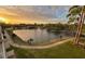 Enjoy water views from this lakeside condominium; the property features a tranquil pond with a fountain at 8181 Eagles Park N Dr, St Petersburg, FL 33709