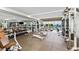 State-of-the-art gym with weights, machines and ocean views at 1020 Sunset Point Rd # 410, Clearwater, FL 33756