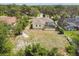 Overhead view showing the layout of the home, backyard and surrounding neighborhood at 10306 Shalimar Wood Dr, Thonotosassa, FL 33592