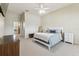 Spacious bedroom with ensuite bathroom featuring a soaking tub and separate shower at 10306 Shalimar Wood Dr, Thonotosassa, FL 33592