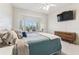 Bright bedroom with a bay window providing lots of natural light and space at 10306 Shalimar Wood Dr, Thonotosassa, FL 33592
