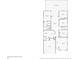 Detailed floor plan showcasing the layout of the house and the room dimensions at 11726 S Stone Ln, Riverview, FL 33569