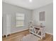 Bright home office with a modern desk, decorative accents and natural lighting at 12428 Chaya Ct, Spring Hill, FL 34610