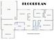 Detailed floorplan showcasing the layout of the home with approximate measurements at 16112 N 15Th St, Lutz, FL 33549
