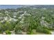 Scenic aerial view showing the home close to the bay waters and coastline at 1753 San Mateo Dr, Dunedin, FL 34698