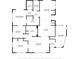 A detailed look at this home's floorplan at 1753 San Mateo Dr, Dunedin, FL 34698