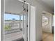 Balcony with a view to water, condos, and docks at 20019 Gulf Blvd # 1, Indian Shores, FL 33785